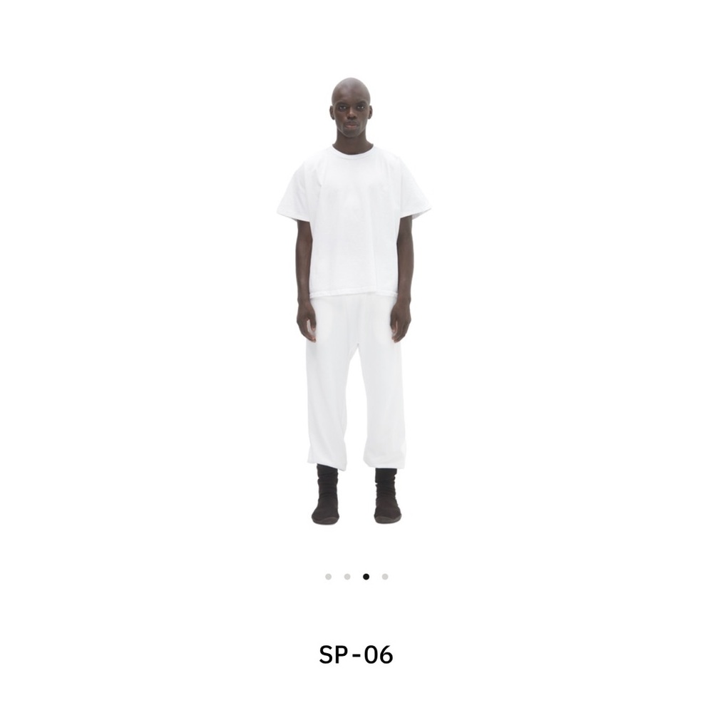 Yeezy Supply White Jogger Sweatpants Size 1 - Picture 8 of 10